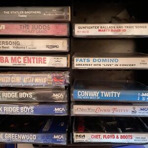Vintage Cassette Tape Collection